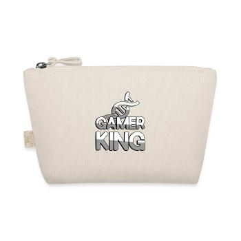 GAMER KING + DNA - Gaming - Bio-Täschchen - Natur - Vorne