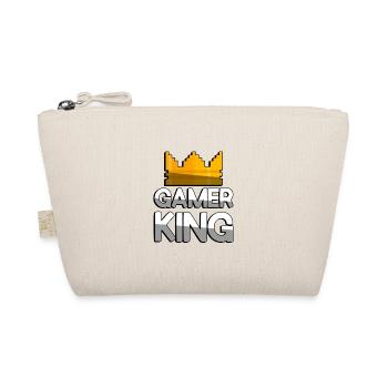 GAMER KING + King Crown - Gaming - Organic Pouch - nature - Front
