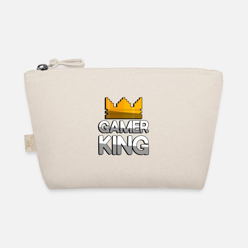 GAMER KING + King Crown - Gaming Organic Pouch