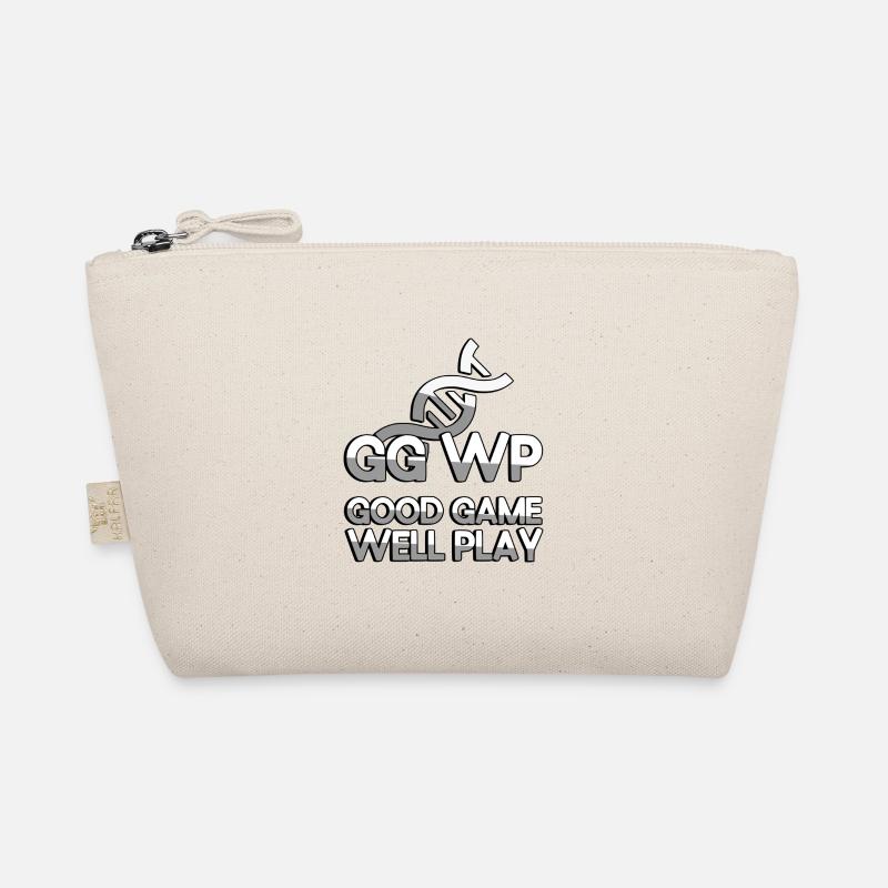 GG WP GOOD GAME WELL PLAY + DNA - Gaming Bio-Täschchen