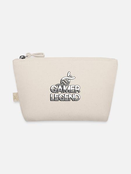 GAMER LEGEND + DNA - Gaming - Organic Pouch - nature - Front