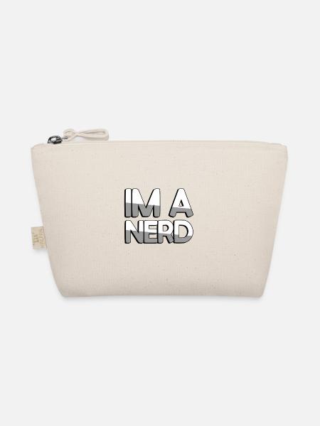 IM A NERD - Gaming - Organic Pouch - nature - Front