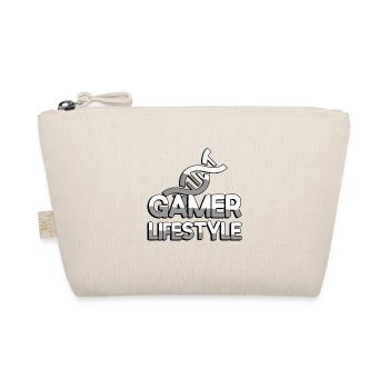 GAMER LIFESTYLE + DNA - Gaming - Bio-Täschchen - Natur - Vorne
