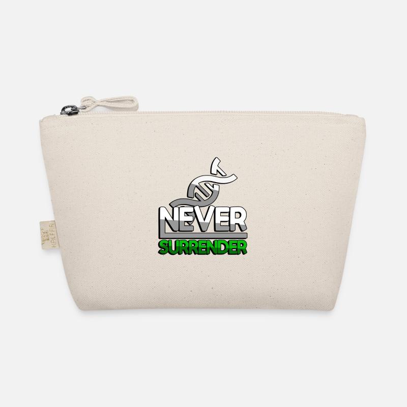 NEVER SURRENDER (Green) + DNA - Gaming Organic Pouch