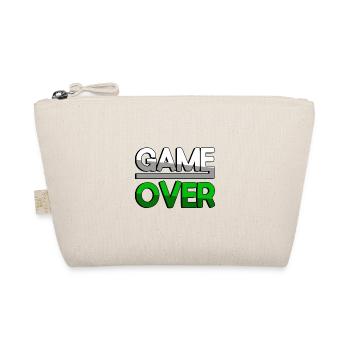 GAME OVER (Green) - Gaming - Organic Pouch - nature - Front