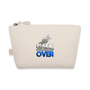 GAME OVER (Blau) + DNA - Gaming - Bio-Täschchen - Natur - Vorne