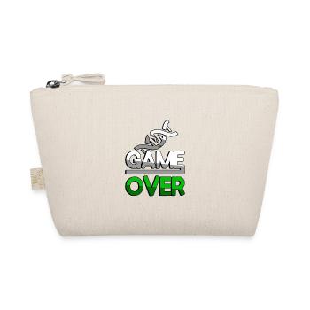GAME OVER (Grün) + DNA - Gaming - Bio-Täschchen - Natur - Vorne