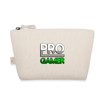 PRO GAMER (Grün) - Gaming - Bio-Täschchen - Natur - Vorne