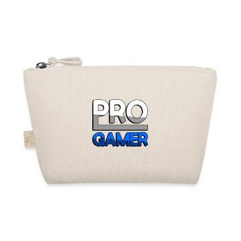 PRO GAMER (Blau) - Gaming - Bio-Täschchen - Natur - Vorne