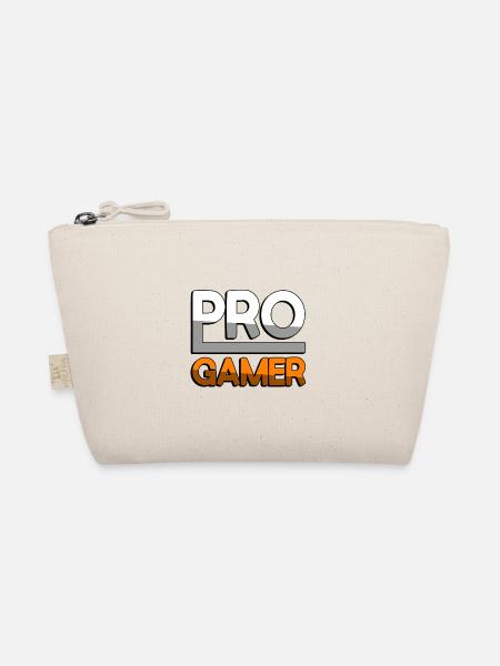 PRO GAMER (Orange) - Gaming - Organic Pouch - nature - Front