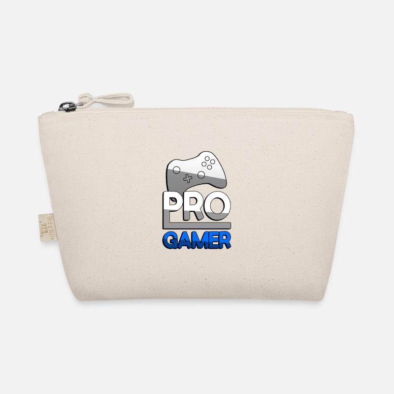 PRO GAMER (Blau) + Controller - Gaming Bio-Täschchen