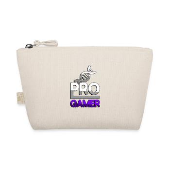 PRO GAMER (Lila) + DNA - Gaming - Bio-Täschchen - Natur - Vorne