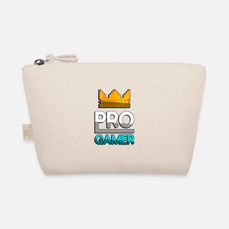 PRO GAMER (Türkis) + King Crown - Gaming Bio-Täschchen