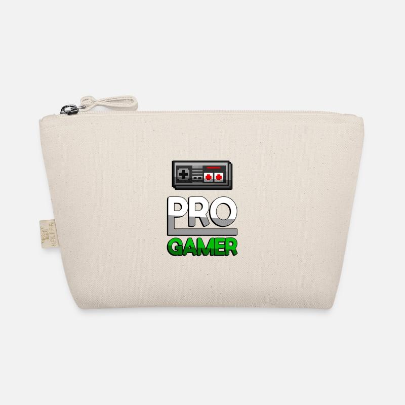 PRO GAMER (Grün) + NES Controller - Gaming Bio-Täschchen