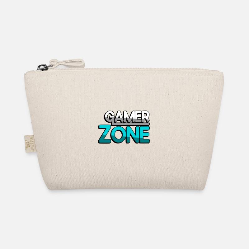 GAMER ZONE (Türkis) - Gaming Bio-Täschchen