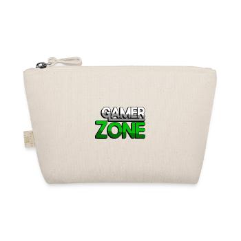 GAMER ZONE (Grün) - Gaming - Bio-Täschchen - Natur - Vorne