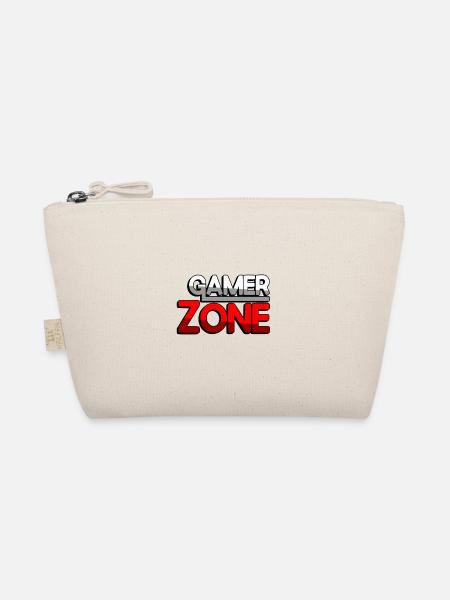 GAMER ZONE (Red) - Gaming - Organic Pouch - nature - Front