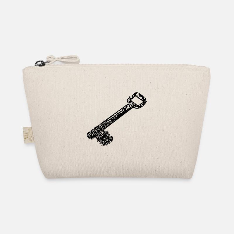 Vintage ancient rusty rustic house keys Organic Pouch