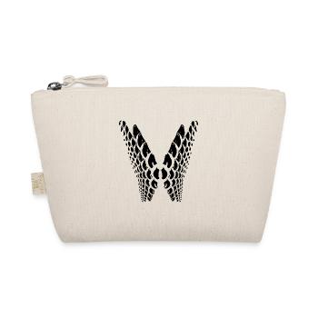 Geometric points in wing shape - Organic Pouch - nature - Front
