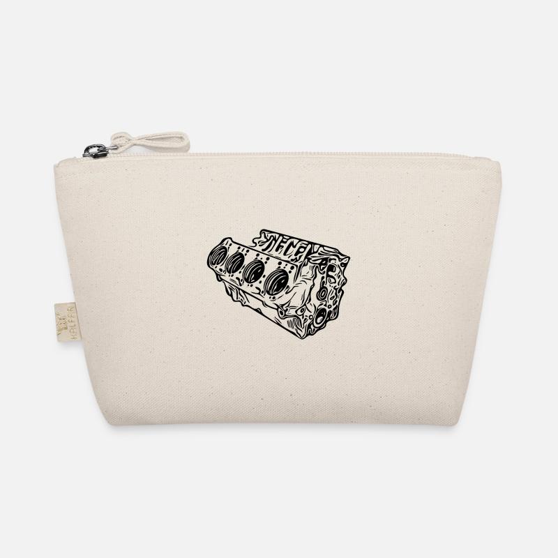 Engine Block Cylinder Car Displacement Fan Organic Pouch