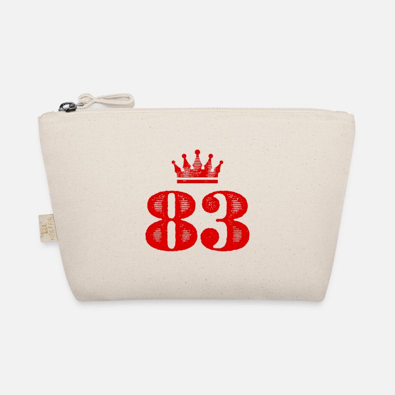 83 Number crown Organic Pouch