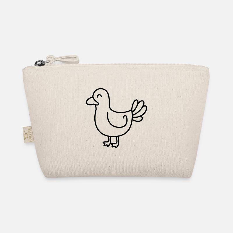 Gans Comic Tier Bio-Täschchen