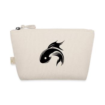 Fish Portrait Tattoo - Organic Pouch - nature - Front
