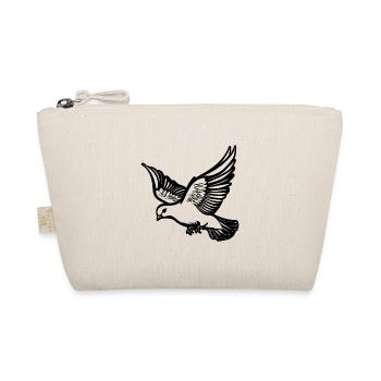 Pigeon volant sur de grandes ailes larges - Trousse biologique - nature - Devant