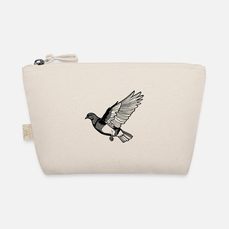 Joli pigeon volant sur de larges ailes Trousse biologique