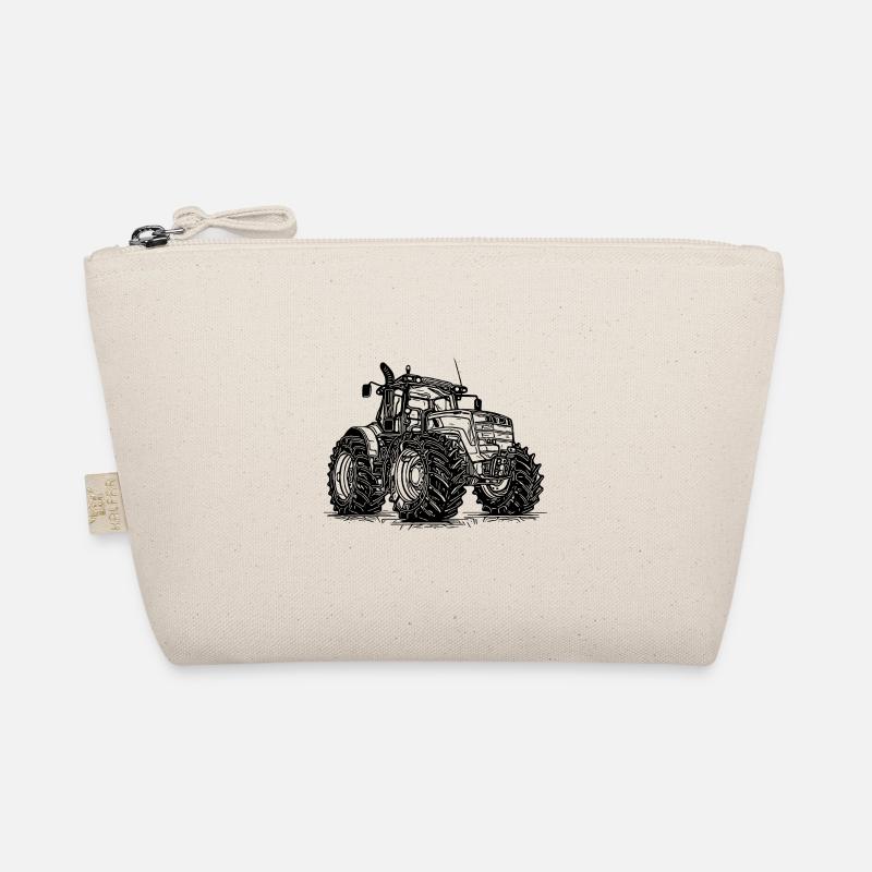 Heavy Agricultural Machinery Field Engine Tractors - Organic Pouch - nature