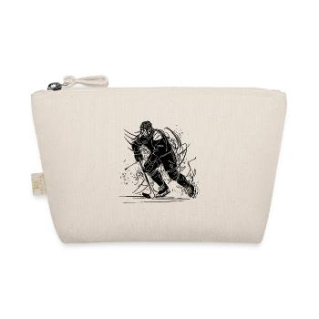 Motif d’éventail de joueur de hockey rapide - Trousse biologique - nature - Devant