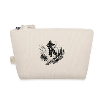 Vététistes à vélo en haut de la montagne - Trousse biologique - nature - Devant