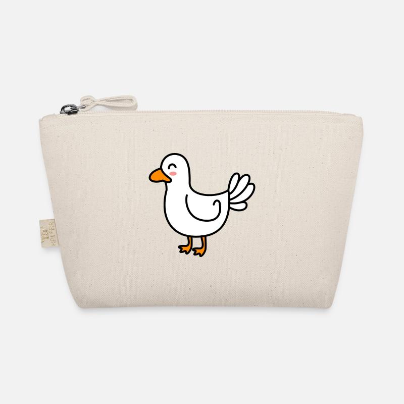 Gans Comic Tier Bio-Täschchen