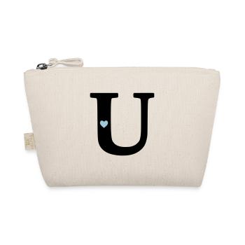 Letter U Initial Letter - Organic Pouch - nature - Front