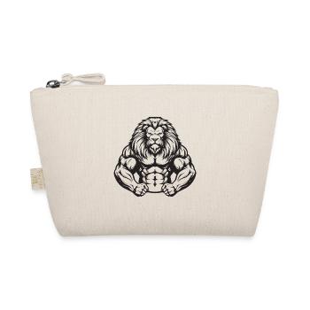 Lion Muscles Workout Gym - Organic Pouch - nature - Front