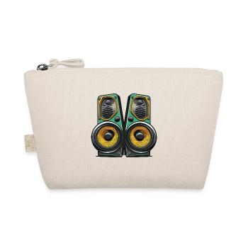 Music Boxing Symbol Bass - Organic Pouch - nature - Front
