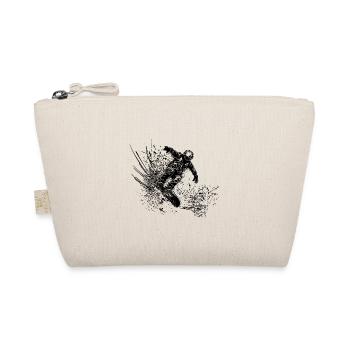 Snowboarding Jump Style Cooler Snowboard Move - Bio-Täschchen - Natur - Vorne