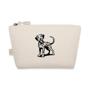 Cuddly Dalmatian Dog Funny Four-legged Friend - Organic Pouch - nature - Front