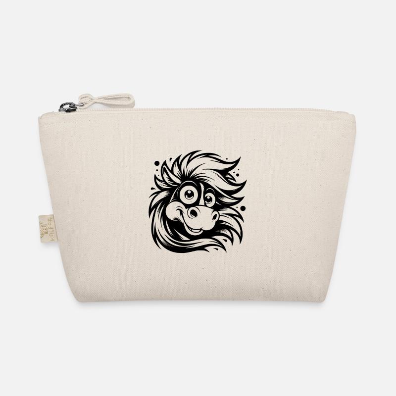 Drôle de cheval avec des yeux drôles Trousse biologique