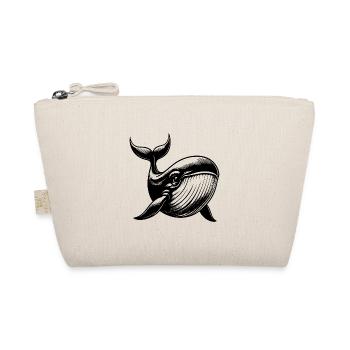 Bébé baleine bleue avec de grands yeux pour enfants - Trousse biologique - nature - Devant