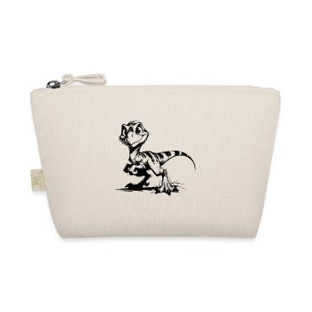 Naughty Raptor Baby Dino Kids Pencil Sketch - Trousse biologique - nature - Devant