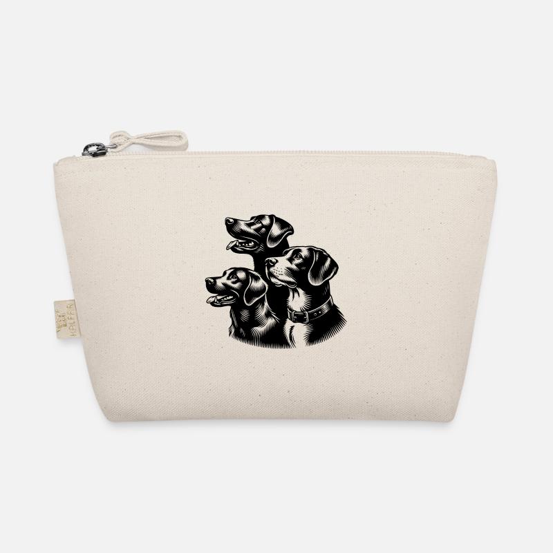 Small Dog Pack as Portrait Organic Pouch