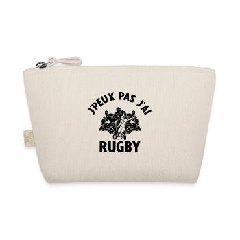 Je Peux Pas J'ai Rugby - Trousse biologique - nature - Devant