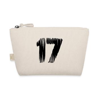 17 number jersey - Organic Pouch - nature - Front