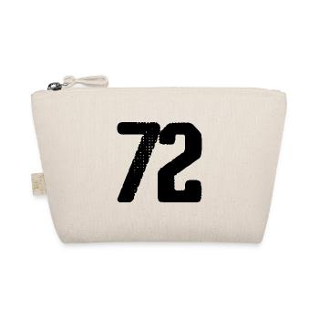 72 number jersey - Organic Pouch - nature - Front
