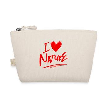 I love nature - Organic Pouch - nature - Front