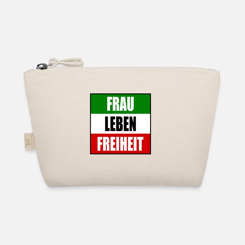 Frau leben freiheit Bio-Täschchen