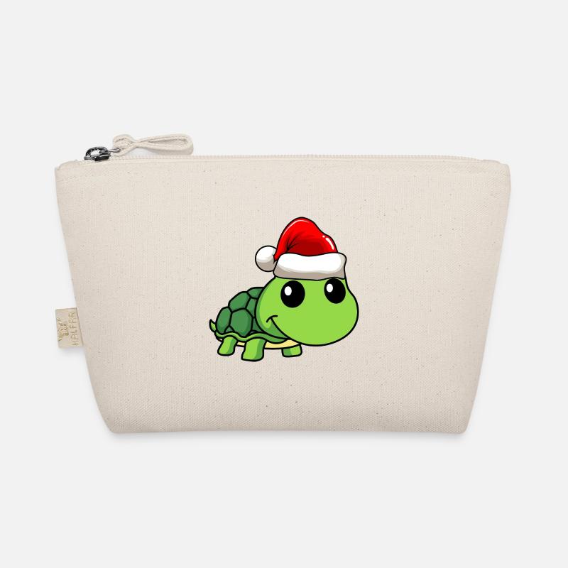 Turtle Comic Christmas Trousse biologique
