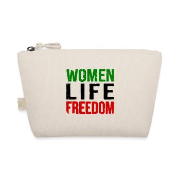 Women life freedom - Organic Pouch - nature - Front