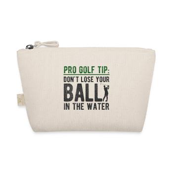Golfplatz zum Golfen Golf - Bio-Täschchen - Natur - Vorne
